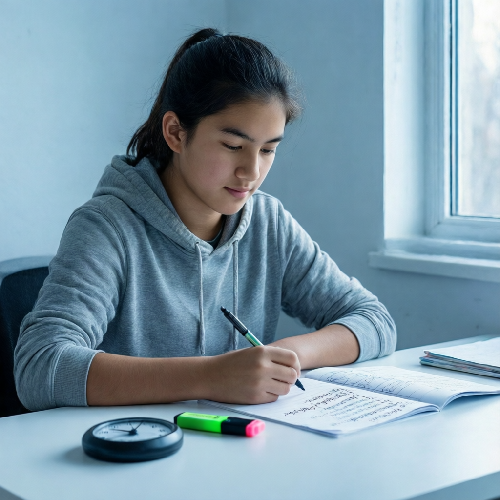 Cómo estudiar para una prueba en pocos días (sin trasnochar)